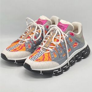 Versace Barocco Trigreca Sneakers size 40/US size 7